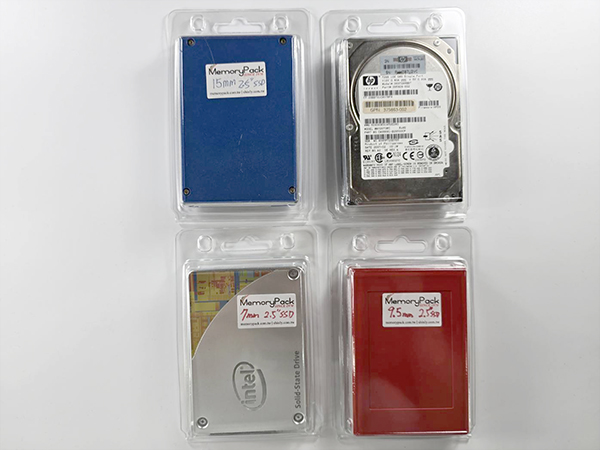 ssd hdd plastic box packaging 3060-001